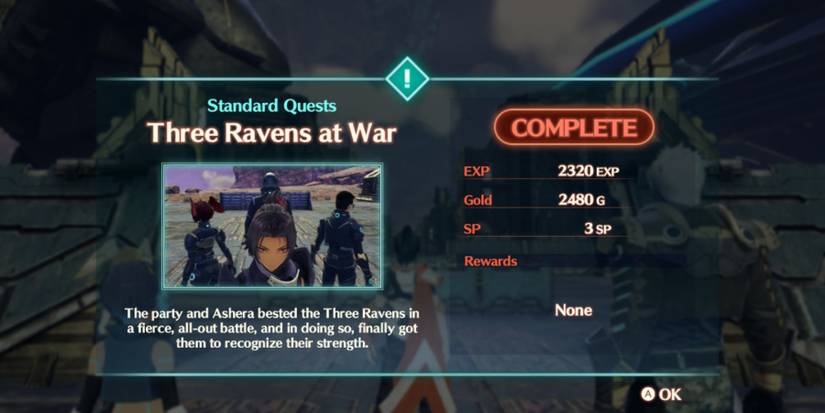 xenoblade 3 3 Ravens Quest complete