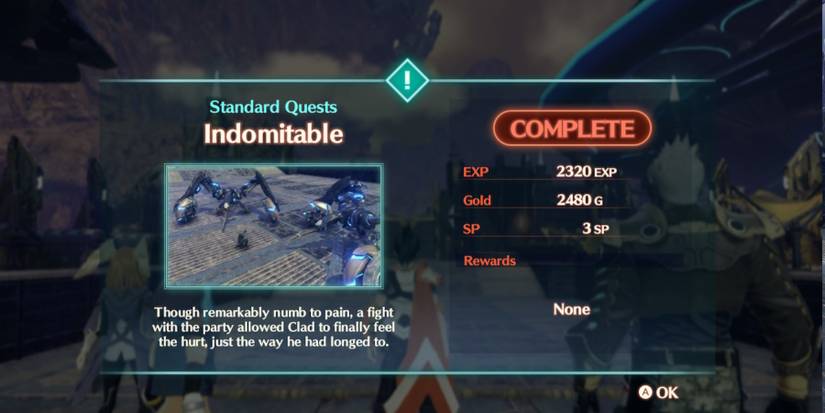 xenoblade 3 Indomitable quest complete