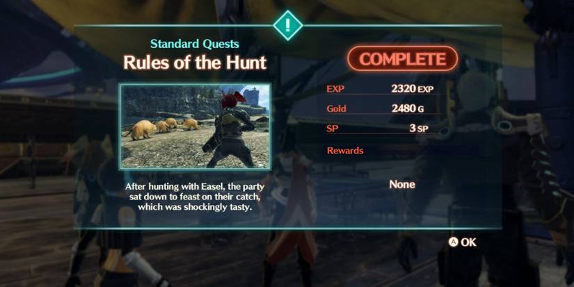 xenoblade 3 Rules of the Hunt complete