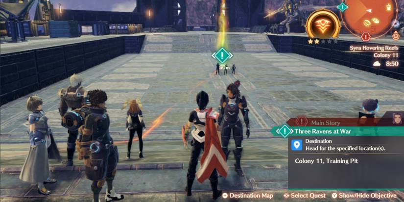 xenoblade 3 confronting the 3 Ravens