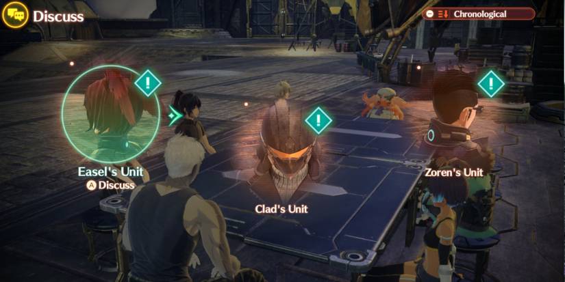 xenoblade 3 discussing the 3 Ravens