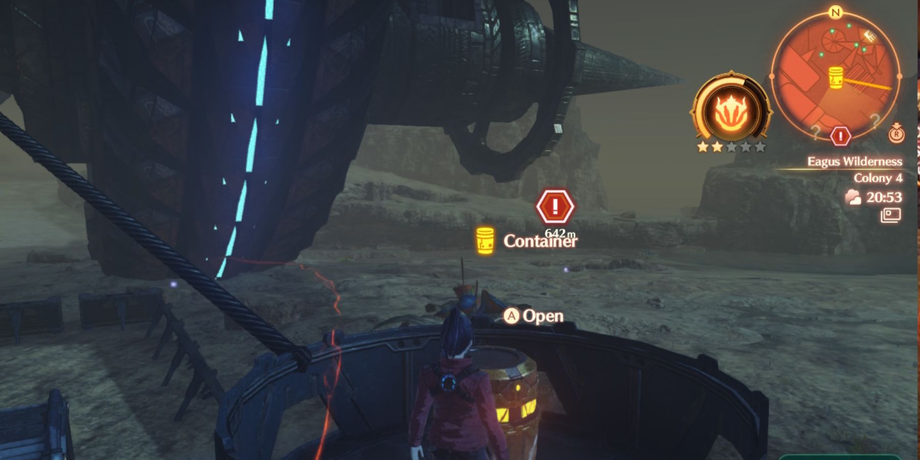 xenoblade 3 out of reach container in colony 4