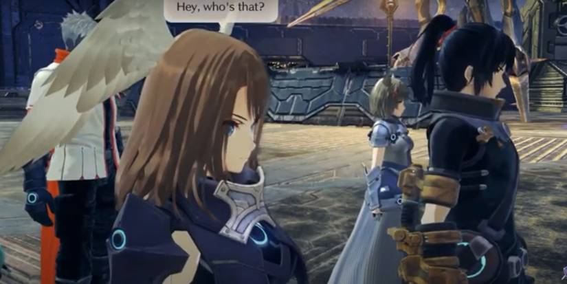 xenoblade 3 watching the fight in Colony 11