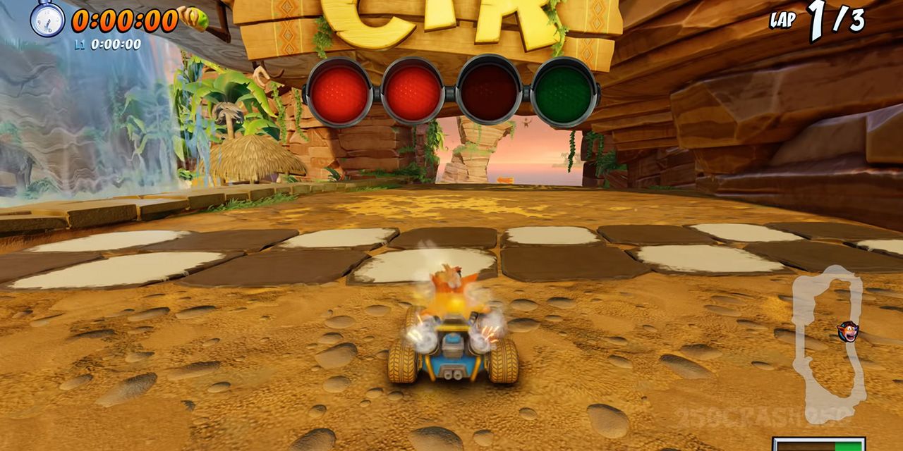 0_0007_Crash Team Racing Nitro-Fueled - All Time Trials _ N. Tropy Unlocked 0-5 screenshot