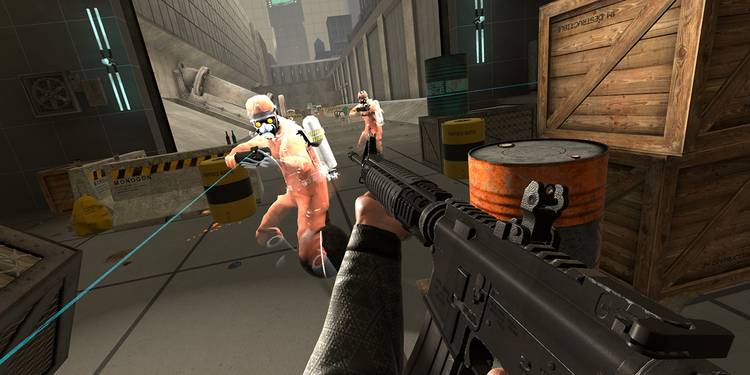 Boneworks Player Rig VR Games To Avoid If You Get Motion Sickness