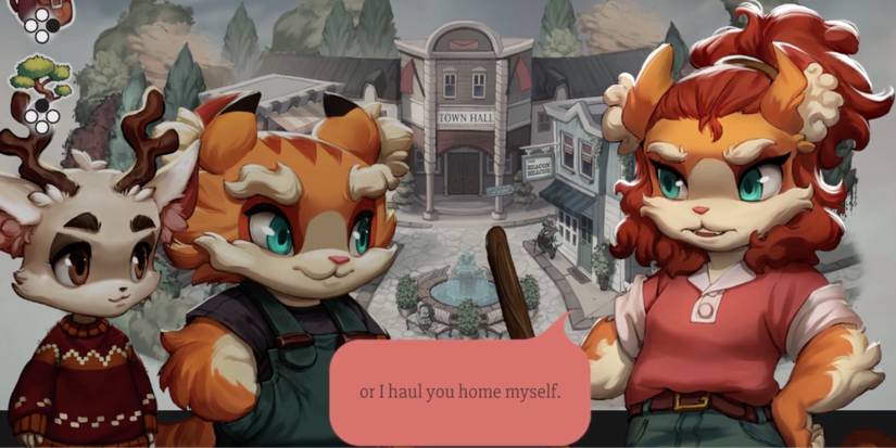 Luka calms Roxy down using the Chill charm