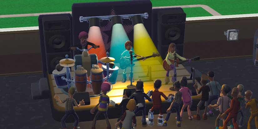 Helium Baboon plays a gig in Two Point Campus