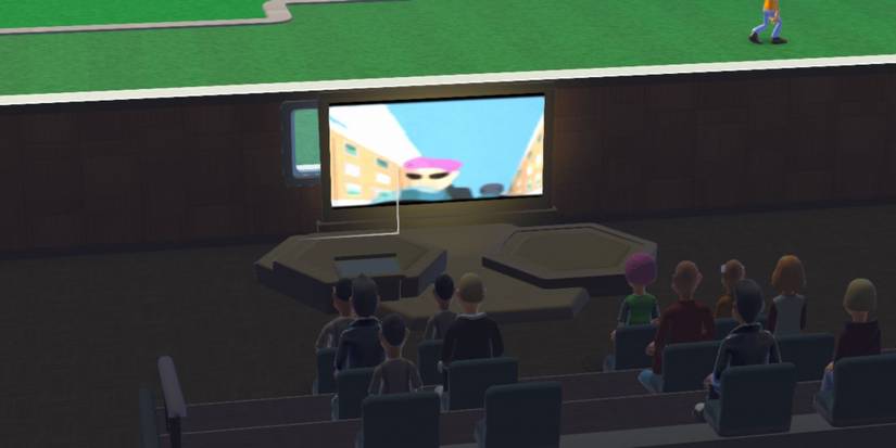 The Action Movie event in Two Point Campus