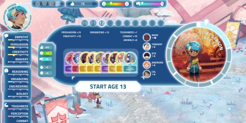 The start of age 13 in I Was A Teenage Exocolonist