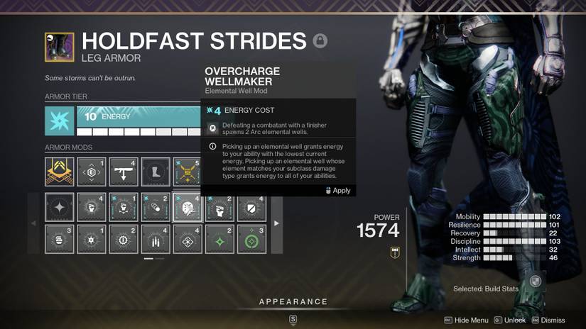 destiny 2 arc 3.0 hunter build season of plunder aspects fragments abilities exotics mods endgame