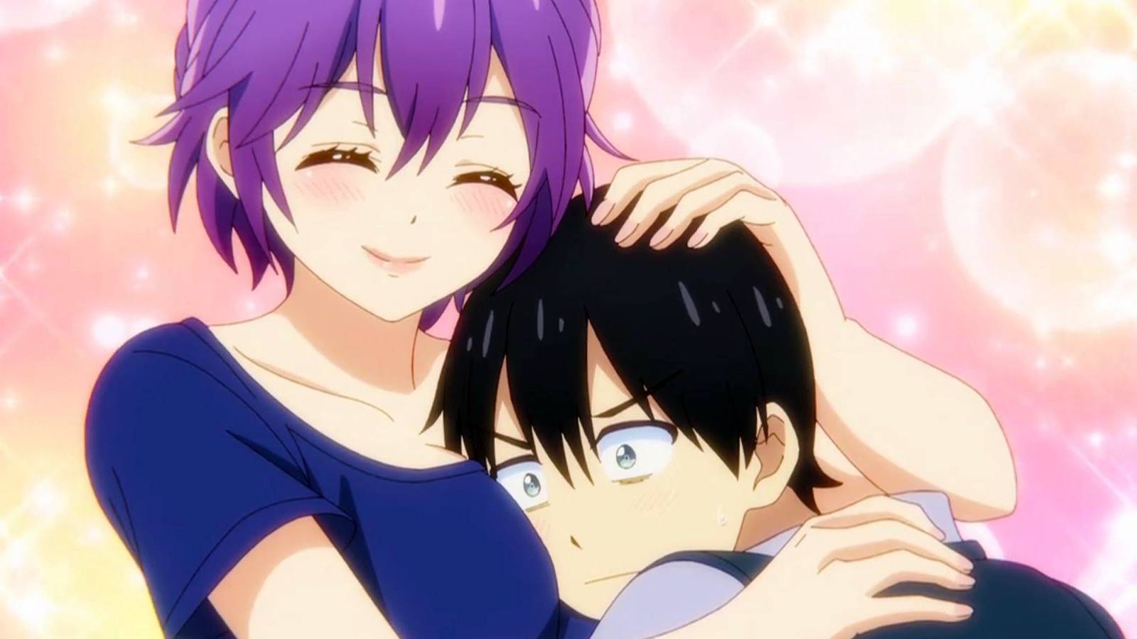 A Couple of Cuckoos Hiro Hugs Nagi