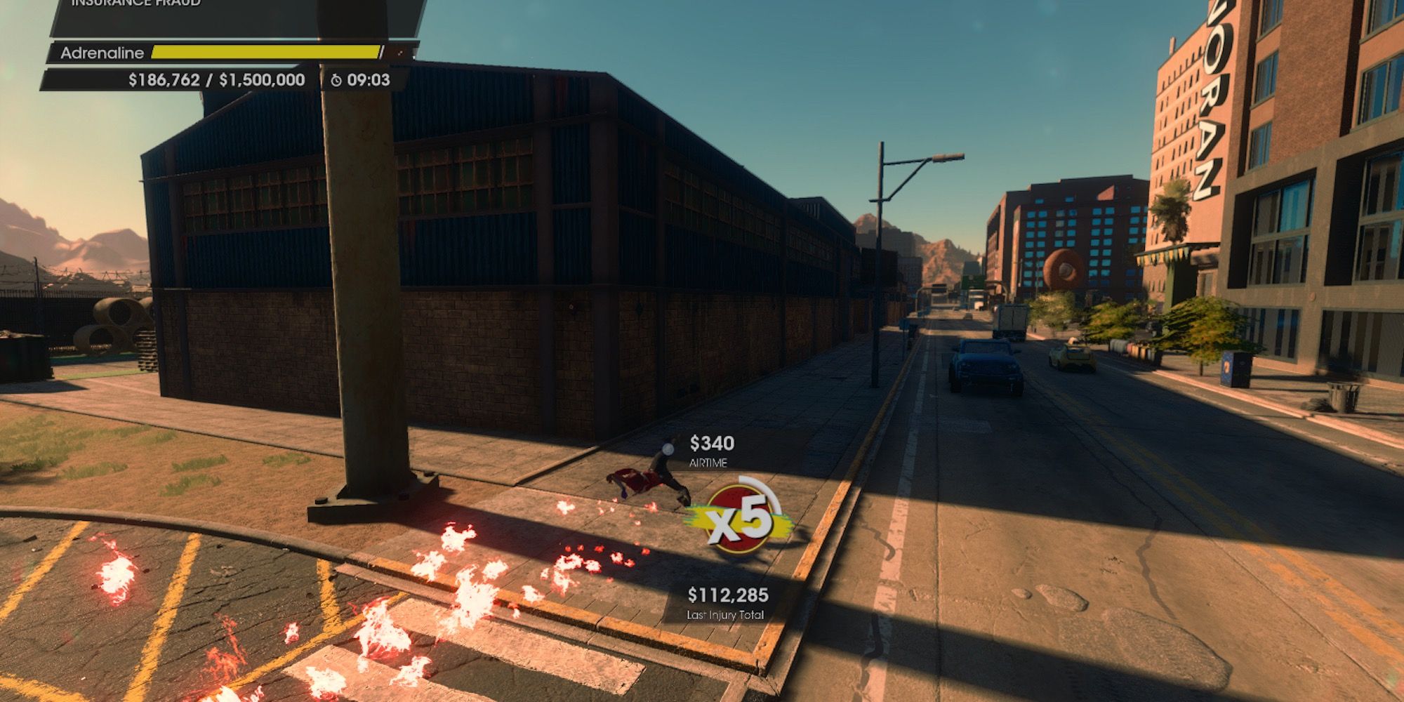 Playing the Shady Oaks mini-game in Saints Row