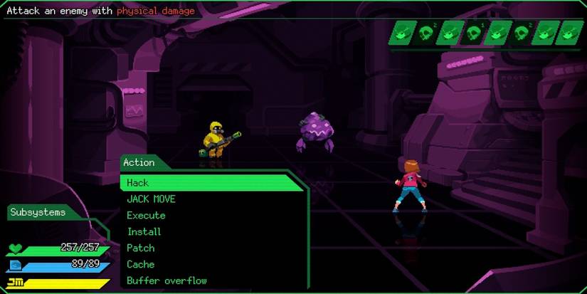 Fighting a battle in Jack Move