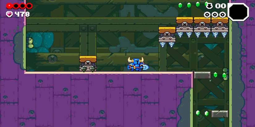 Exploring the world in Shovel Knight Dig 