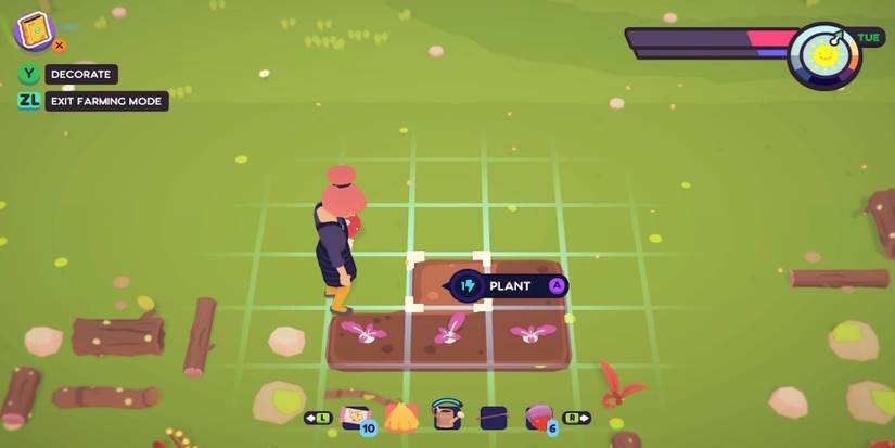 Farming for resources in Ooblets