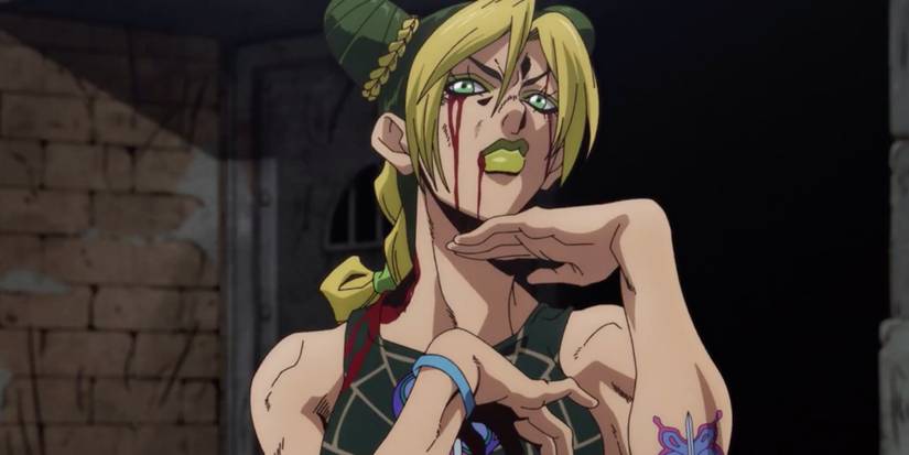 Jolyne in Jojo’s Bizarre Adventure Stone Ocean Part 2