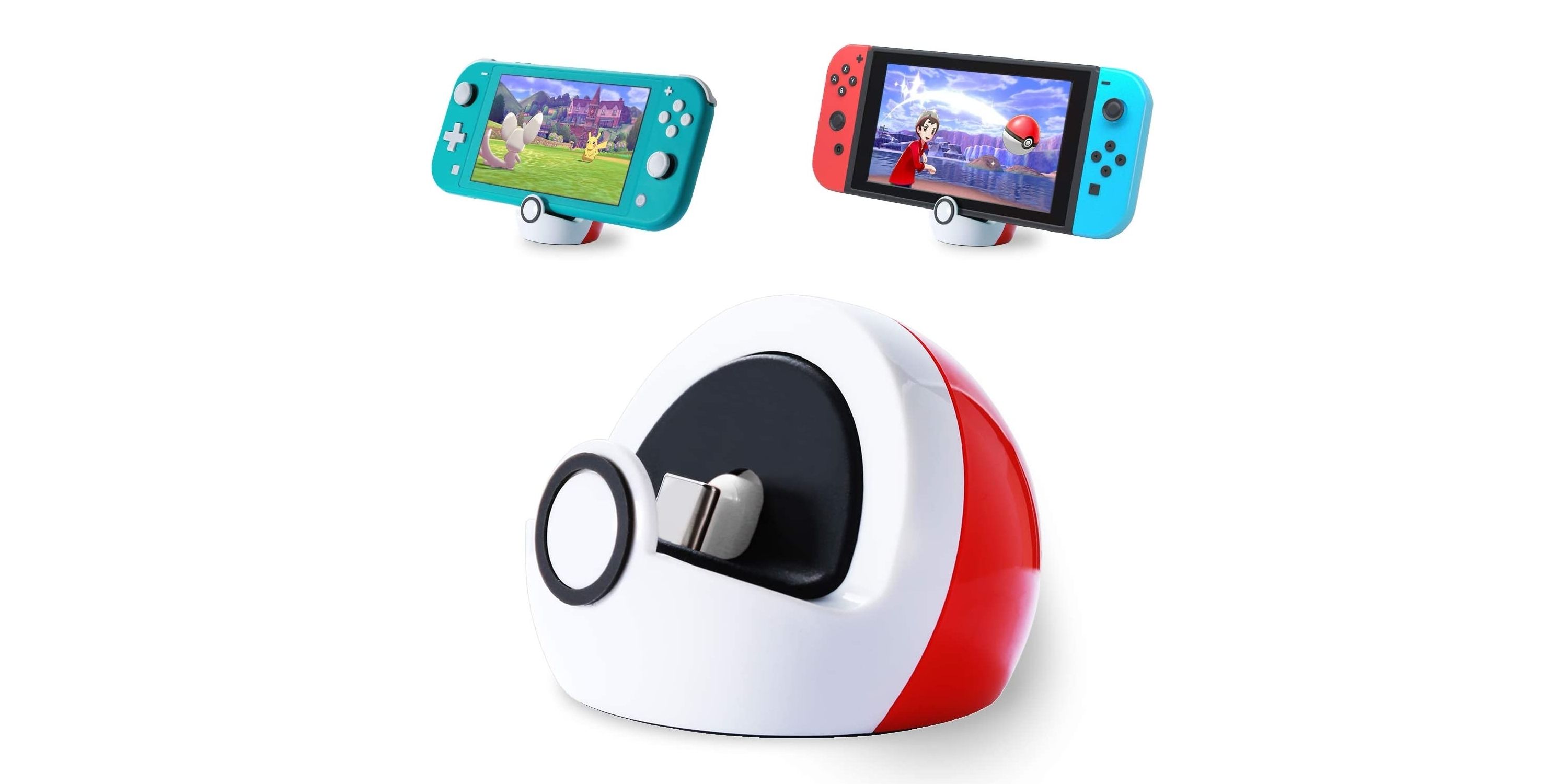 Подставка для зарядки Poke Ball Nintendo Switch