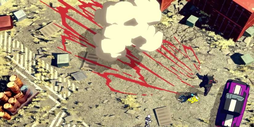 A scene featuring characters in Cyberpunk Edgerunners