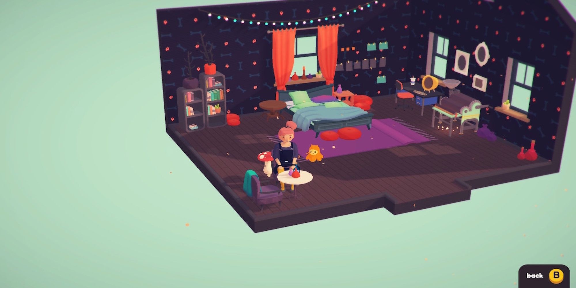 Exploring the world in Ooblets