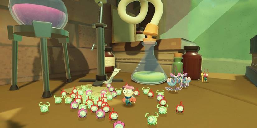 Exploring the world in Tinykin