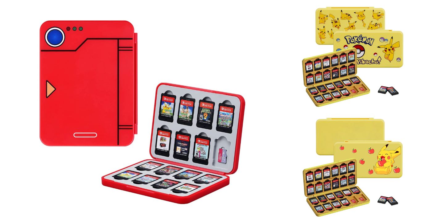 Pokemon Nintendo Switch Game Holders
