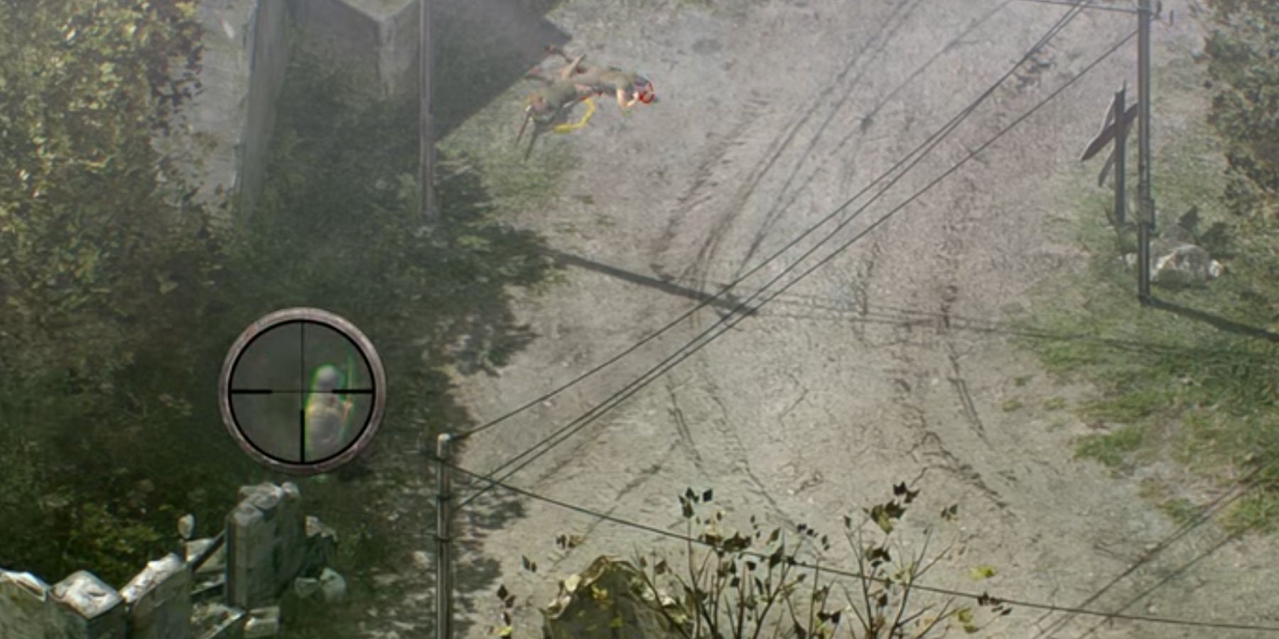 8 — Снайпер прикрывает Зеленого Берета в Commandos 3 Remaster.