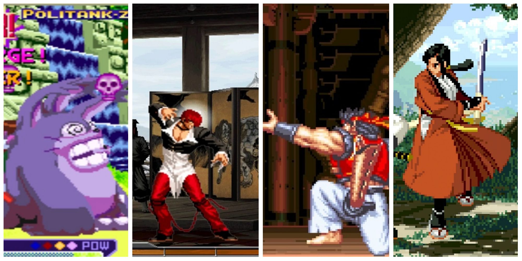 SNK Fighting Compilation- Waku Waku 7 Neo Geo Battle Coliseum Savage Reign Last Blade 2