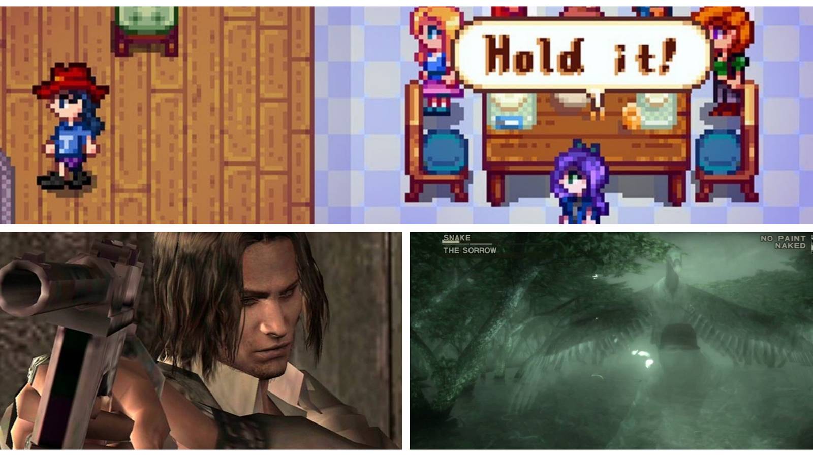 NPC Harm Punish- Stardew Valley RE4 MGS3