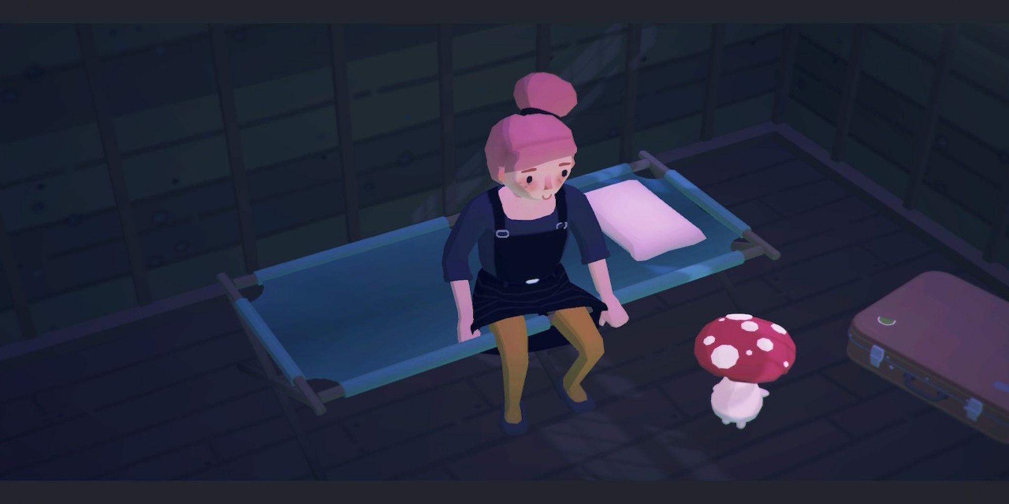 Taking a nap in Ooblets