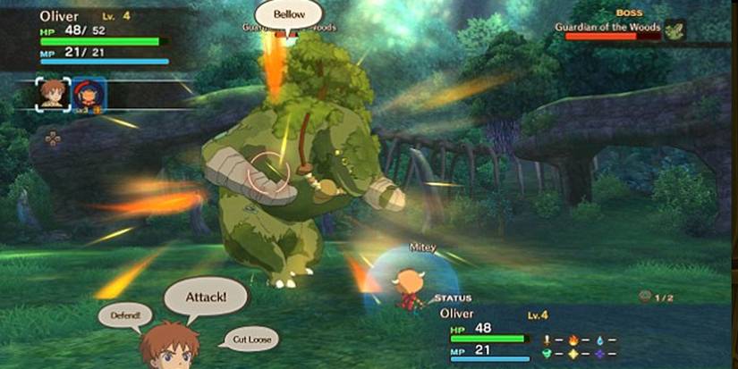 A Familiar performing in Combat