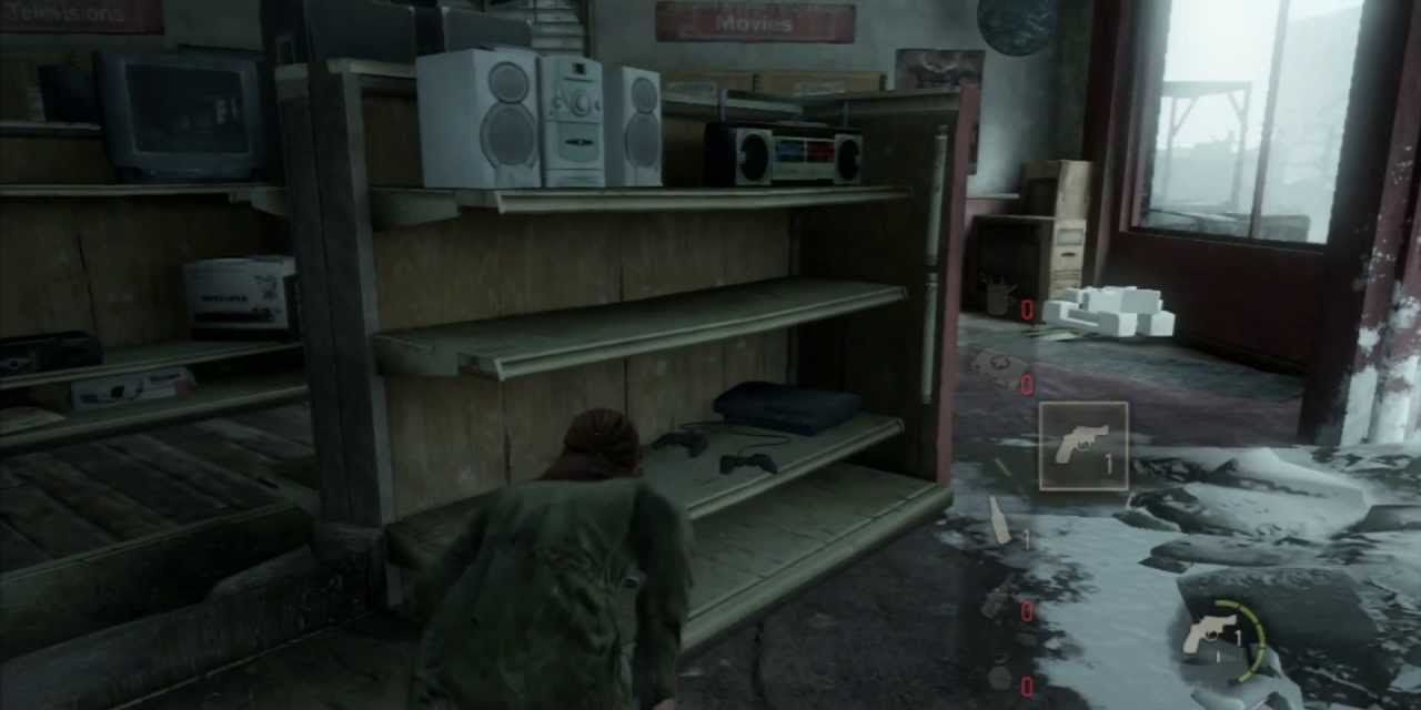 A PS3 in The Last of Us