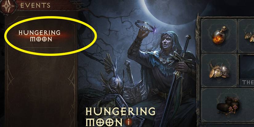 Accessing the Hungering Moon through the Events