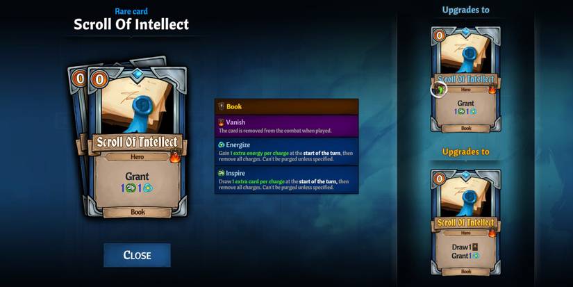 Across The Obelisk - Scroll of Intellect Spell And Upgrades In Magic Forge