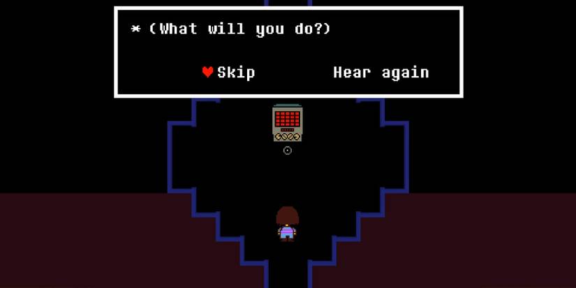 An Example Of An Option That Only Appears On Reload In Undertale