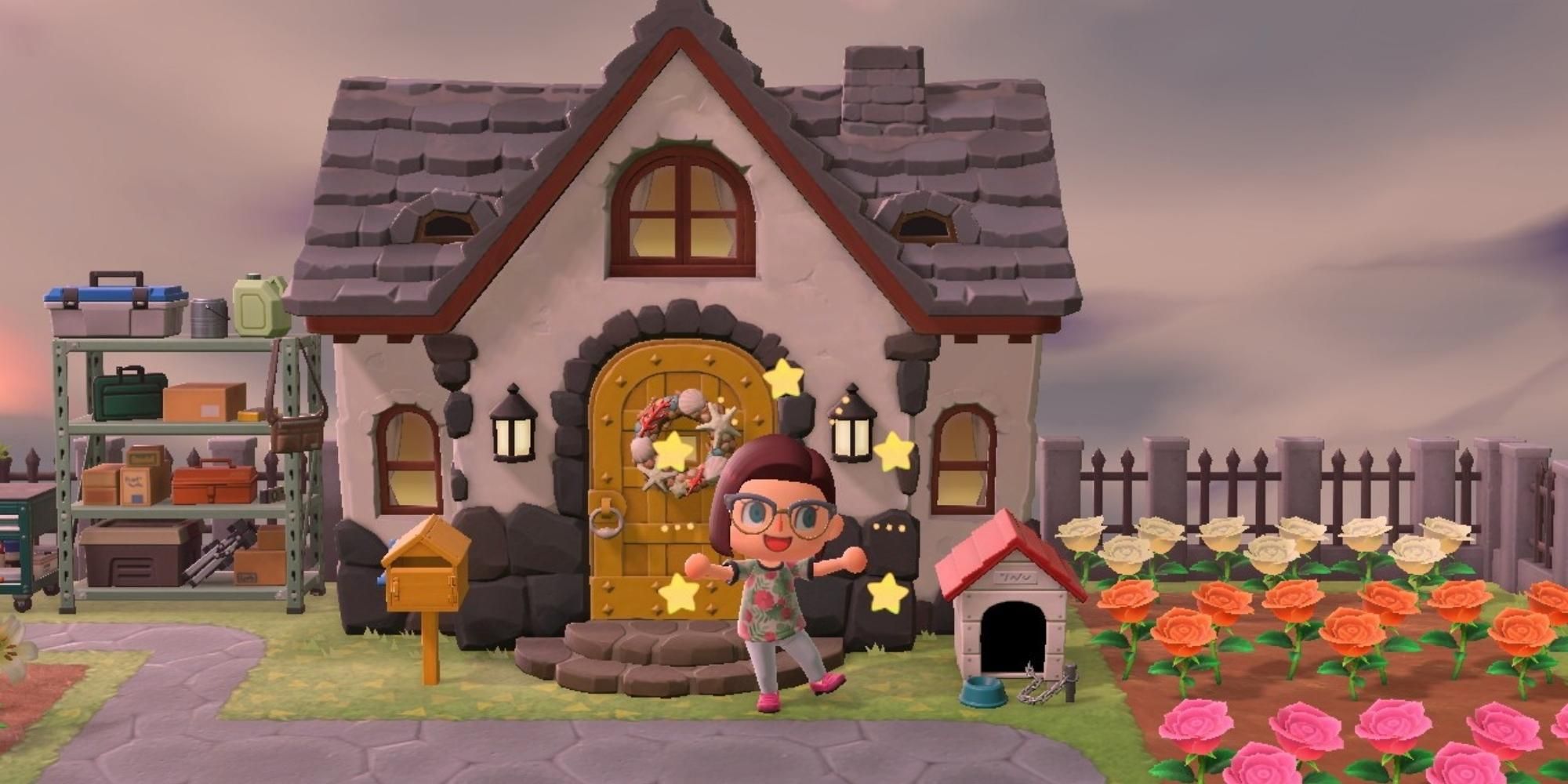 character and house in Animal Crossing New Horizons