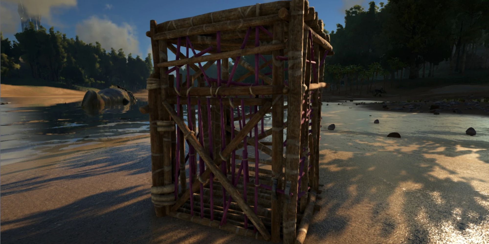 Ark Survival Evolved Wooden Prison gave players the agency to punish trolls themselves