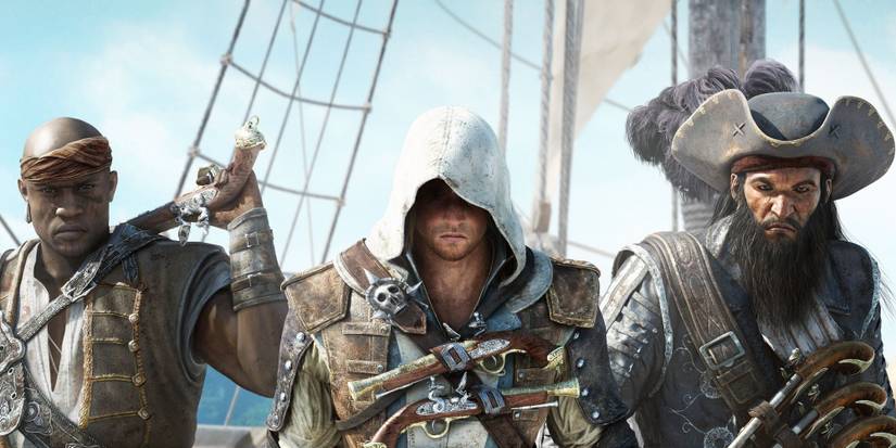 Edward Kenway With his Comrades 