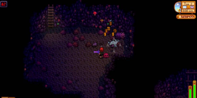 Attacking Monsters Stardew Valley Combat