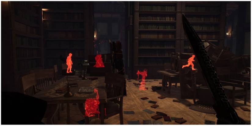 Dead by Daylight survivors appearing through walls on the Racoon City Police Department map