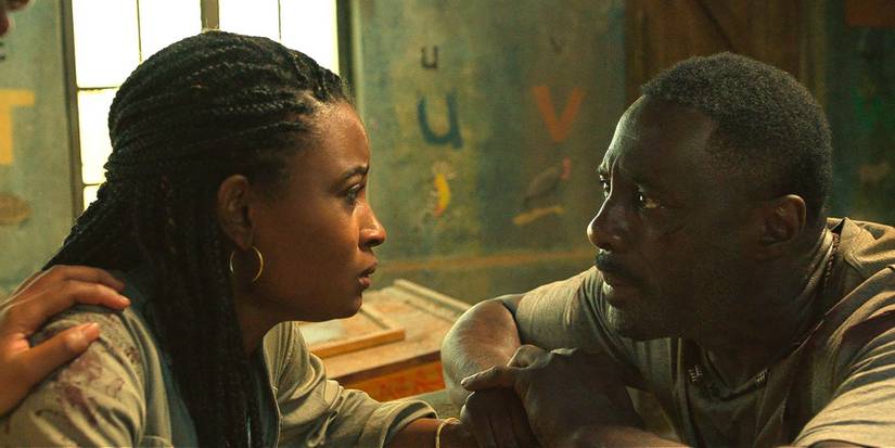 Idris Elba & Leah Jeffries In Beast