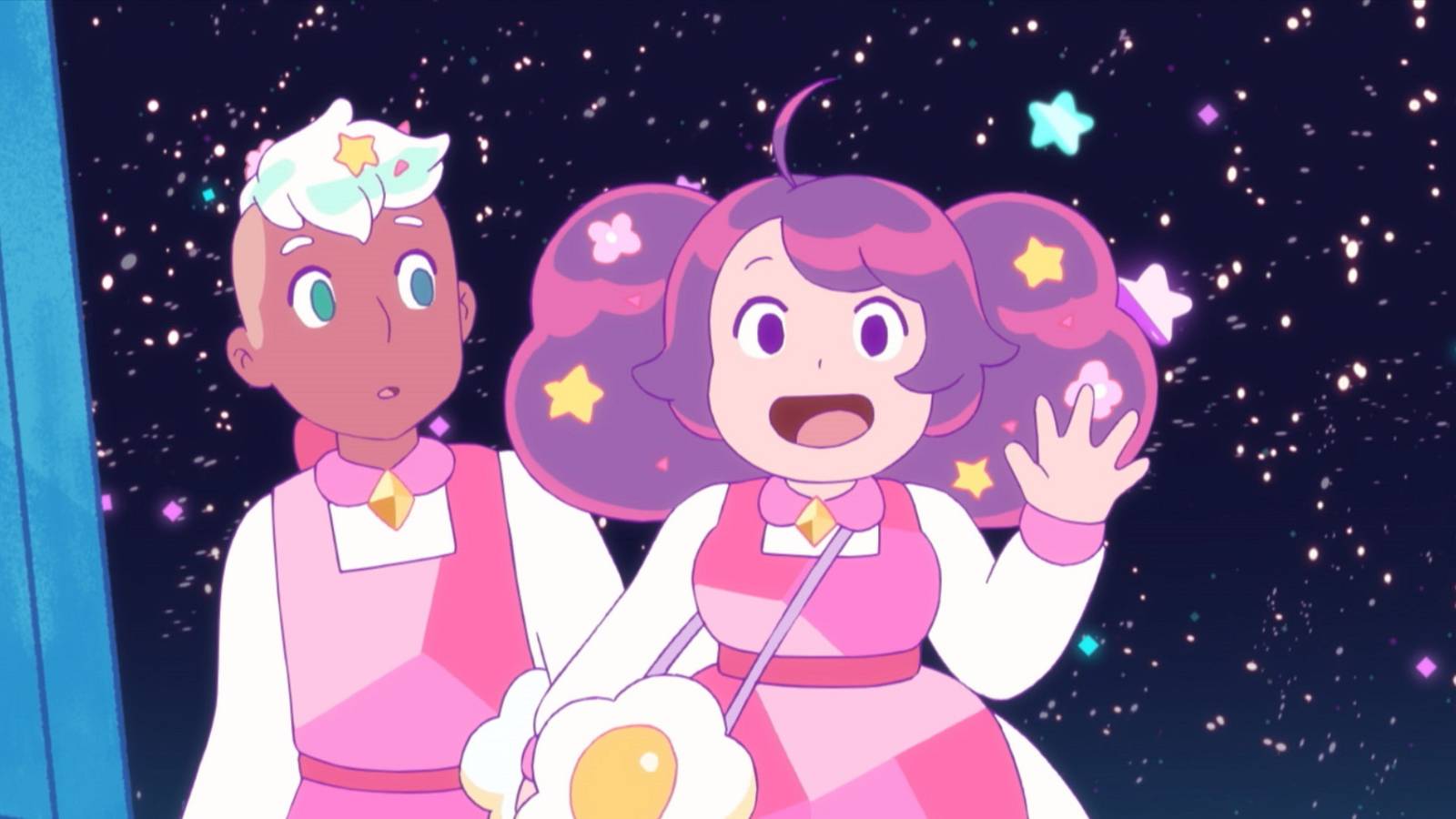 bee and puppycat blue dress Bee and Puppycat (blue dress)
