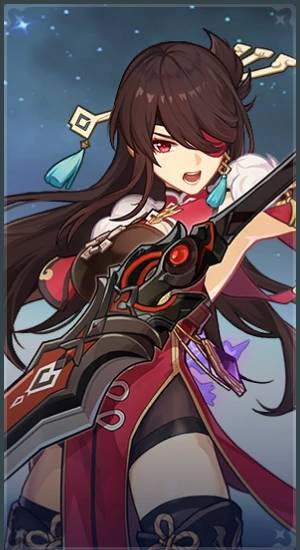 Beidou Hangout Card Genshin Impact