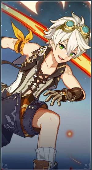 Bennett Hangout Card Genshin Impact