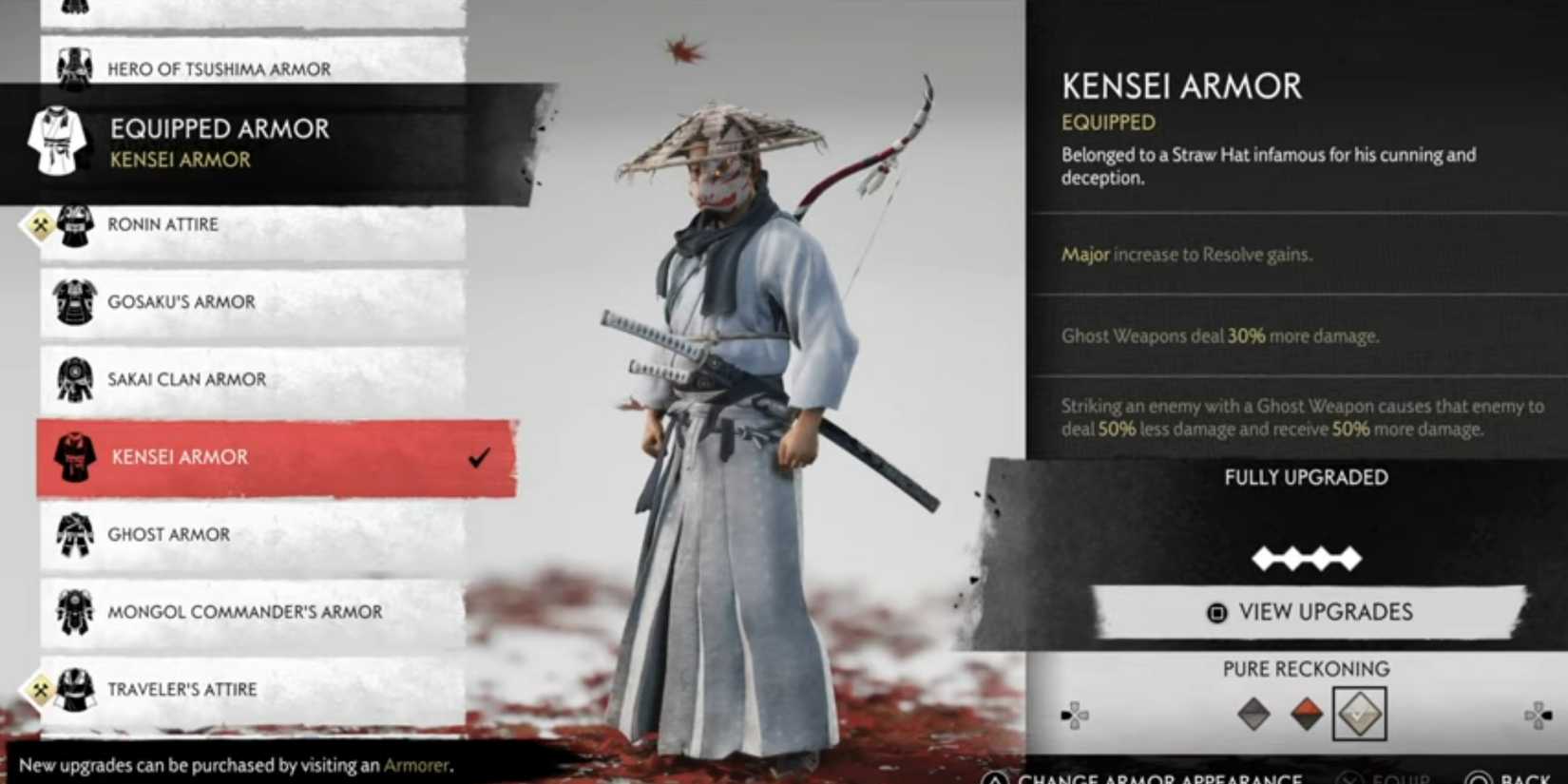 Ghost of Tsushima - Ghost Fear Build