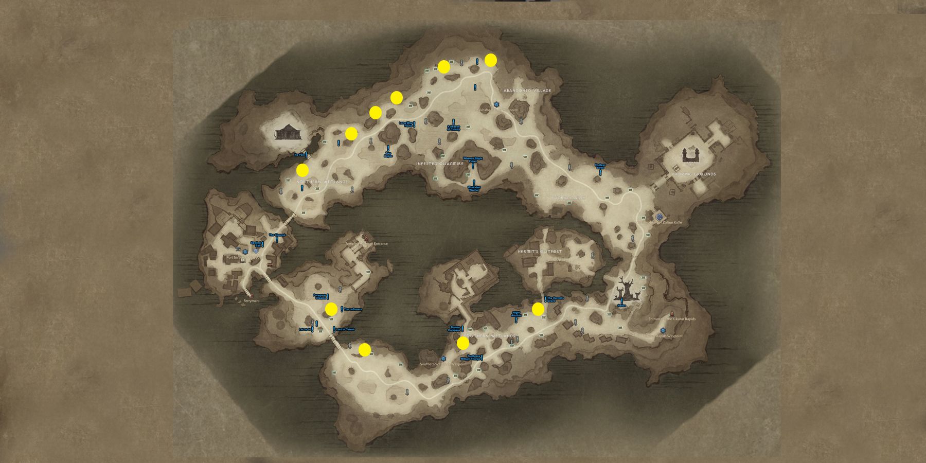 Diablo Immortal: Hidden Lair Locations