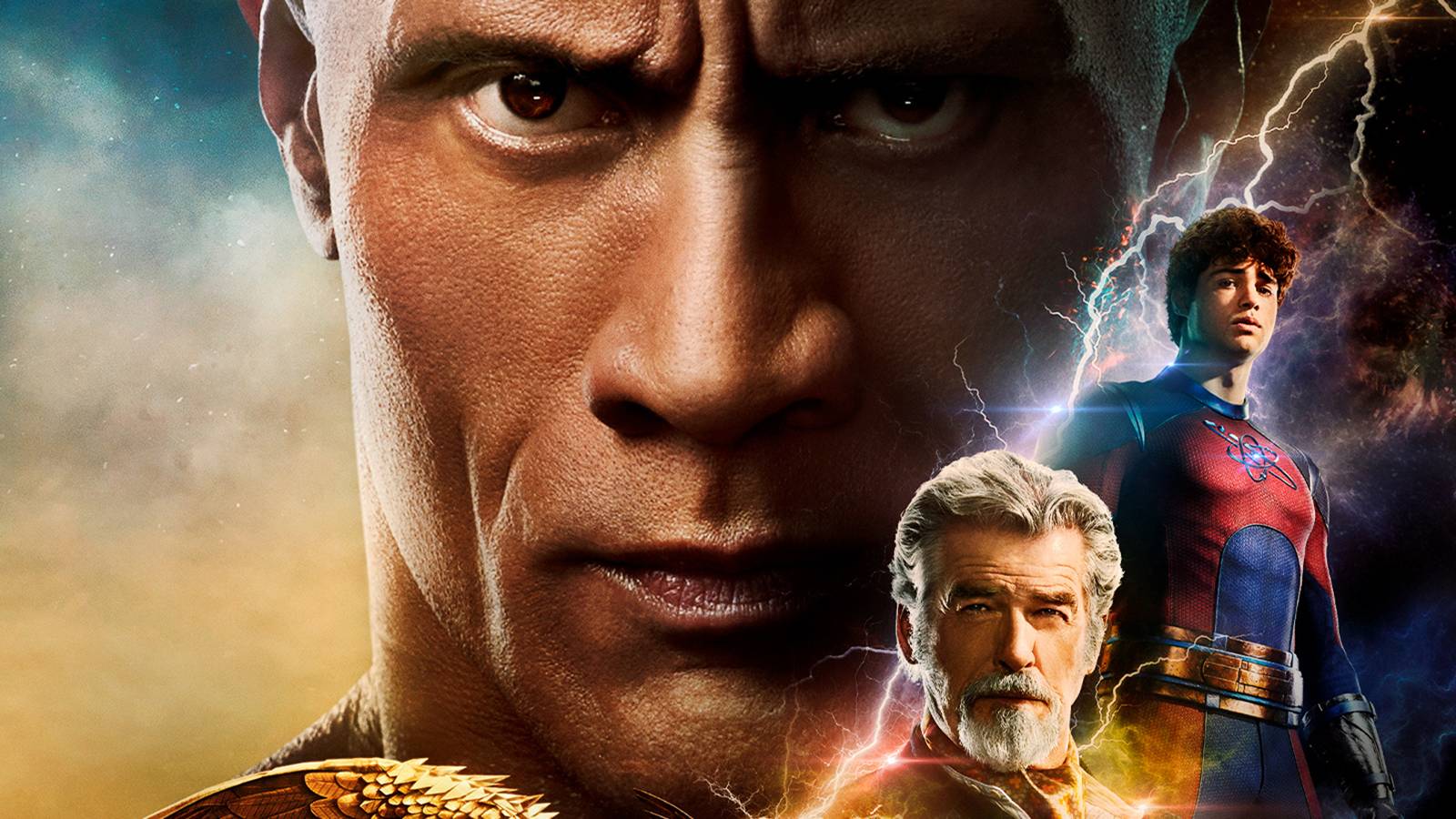 Black Adam poster Dwayne Johnson
