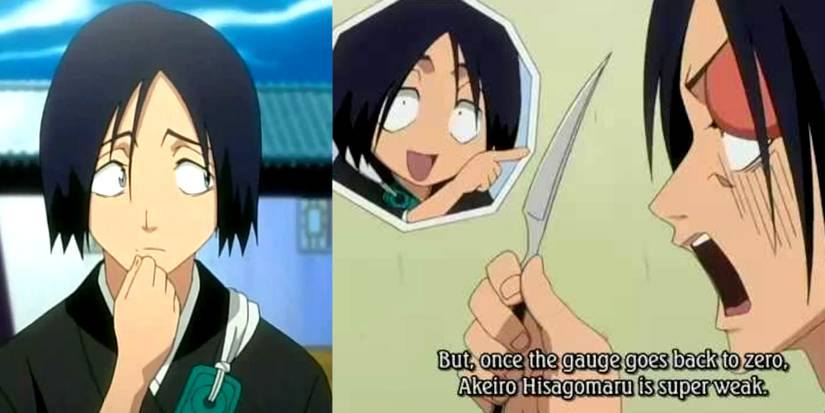 Bleach weak characters with overpowered abilities Hanataro Yamada 4th Division