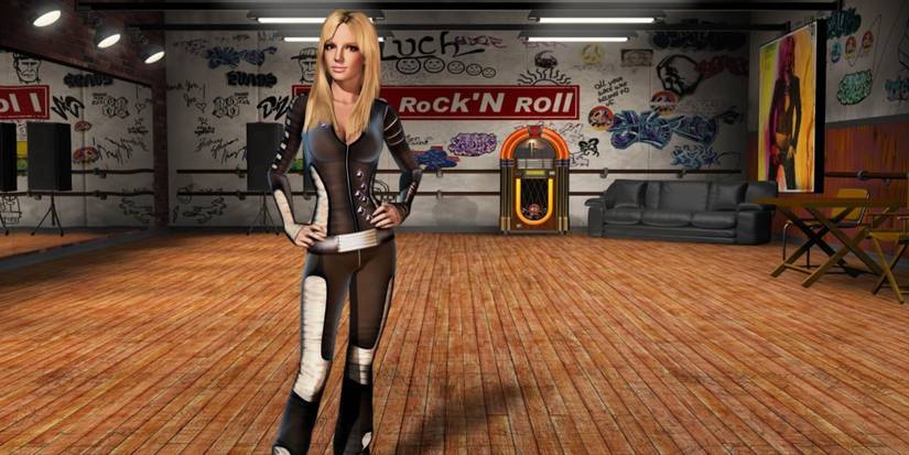Britney Spears in dance studio in Britney's Dance Beat