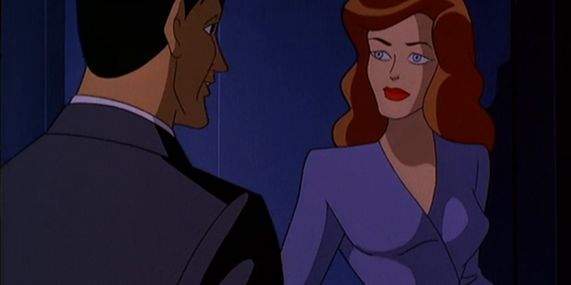 Bruce and Andrea Beaumont in Mask of Phantasm