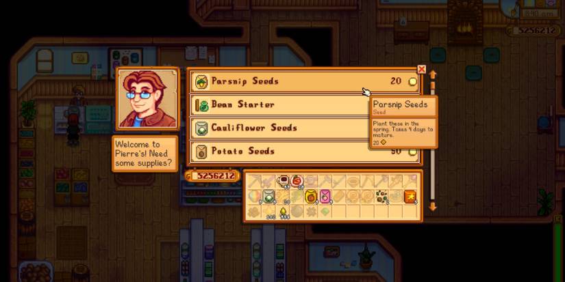 Buying Seeds From Pierre